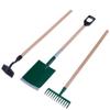 3Pcs Green/black/red Dollhouse Miniatures Gardening Shovel DIY Doll Farming Kits  Simulation