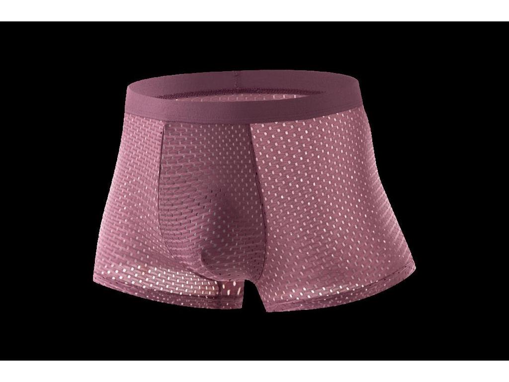 Herren Eisseide Mesh Sport Boxershorts