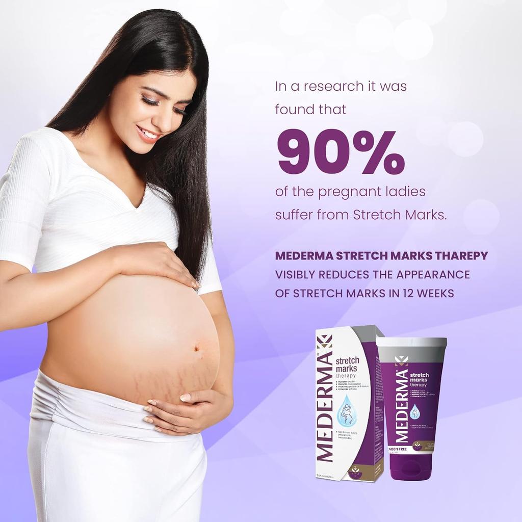 Mederma Stretch Marks Therapy Cream For Women & Men 25g | Anti Stretch Mark Moisturizing Gel