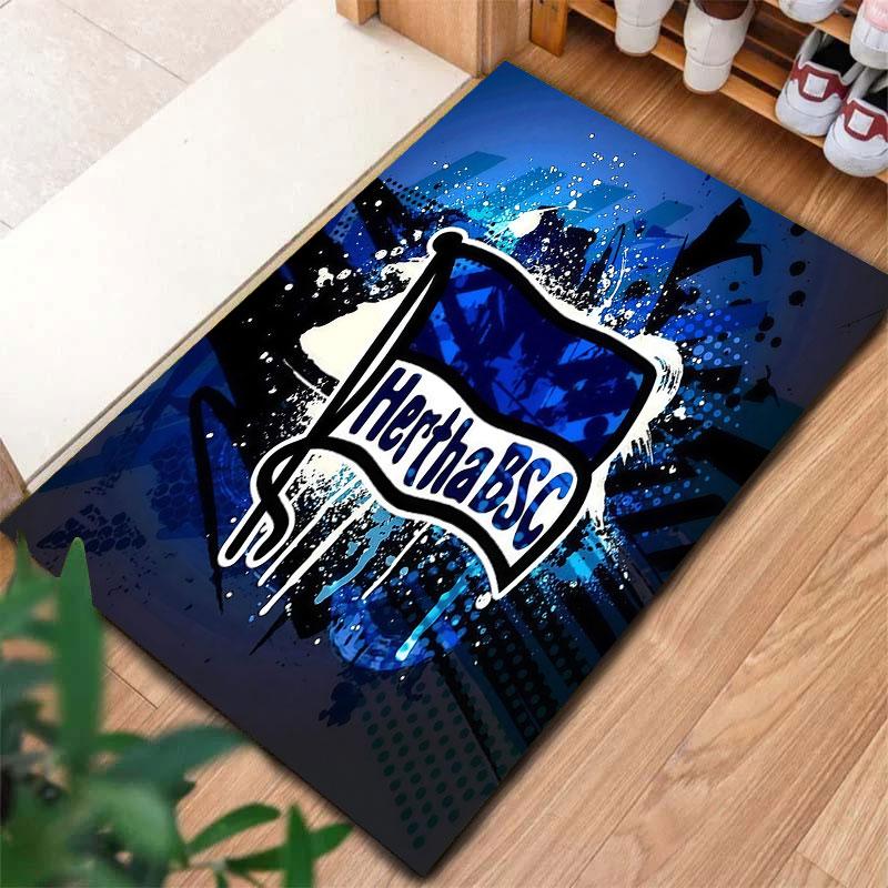 Hertha BSC Carpet Rug for Living Room Bedroom Home Sofa Decoration,Kids play Non-slip Floor Mat