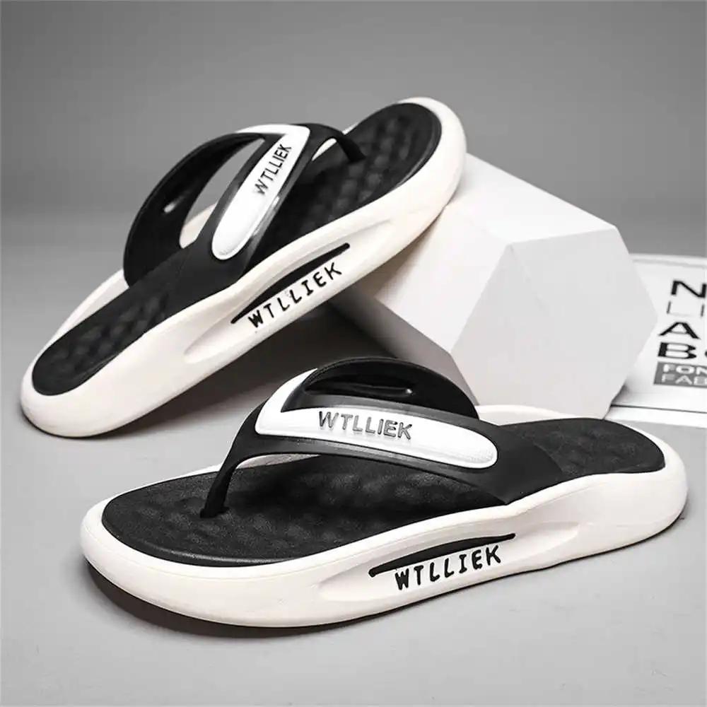 Size 44 Large Dimensions Trainer Men Hawaiian Slippers Shoes Transparent Sandals Sneakers Sports Real Zapato Character