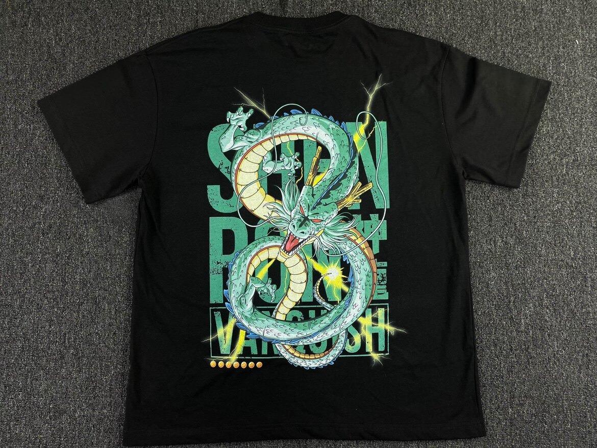 Best VQ Dragon Ball Wukong Combed Cotton Short Sleeve Freisa Sports Fitness Loose Breathable Tshirt Top Ogilvy Size S