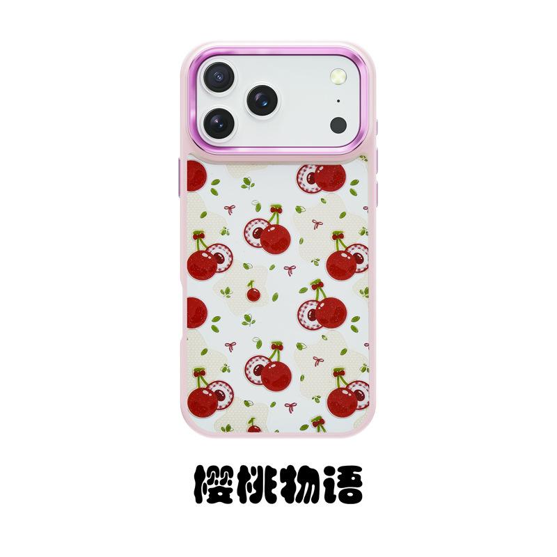 Cartoon is suitable for iPhone15/16 cute mobile phone case to customize Apple 17Pro anti-drop protective case.