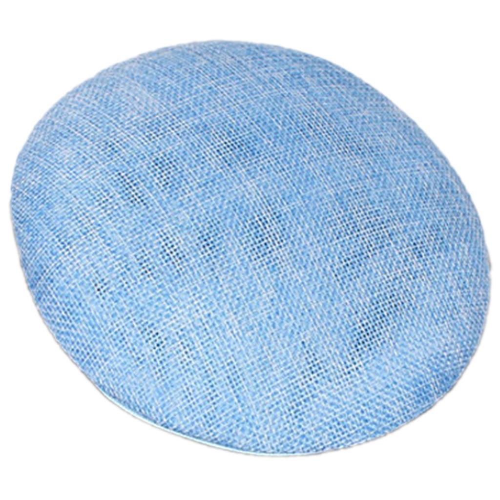 15cm Sinamay Hat Fascinators Hat Base for Women Millinery DIY Accessories Cocktail Teaparty Headpieces Round Hat Base