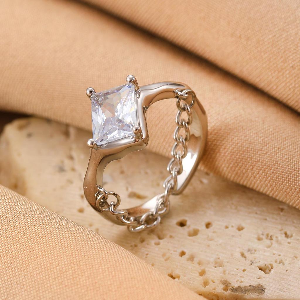 High-End Cross-Border Fashion Bow Ring for Women - European & American Style Open Index Finger Accessory