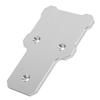 Electric Speed Controller Plate Upgrade Accessories Fit for RGT 136100 1 10 Crawler RC CarSilver