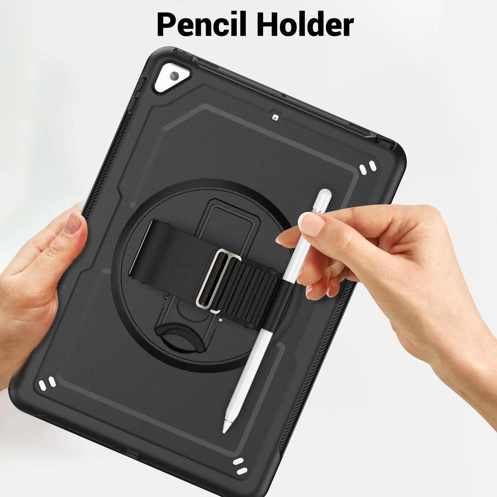 Heavy Duty Shock Resistance Case for iPad 10th Generation A16 Pro 11M4 Air 11 Air 5 10.9 Armor Cover for iPad 10.2 8th 9th