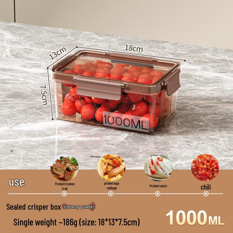 Airtight Food Storage Container for Fridge & Freezer