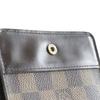 LOUIS VUITTON Compact zip Bi-Fold Wallet M61668 Brown Damier canvas Women Used