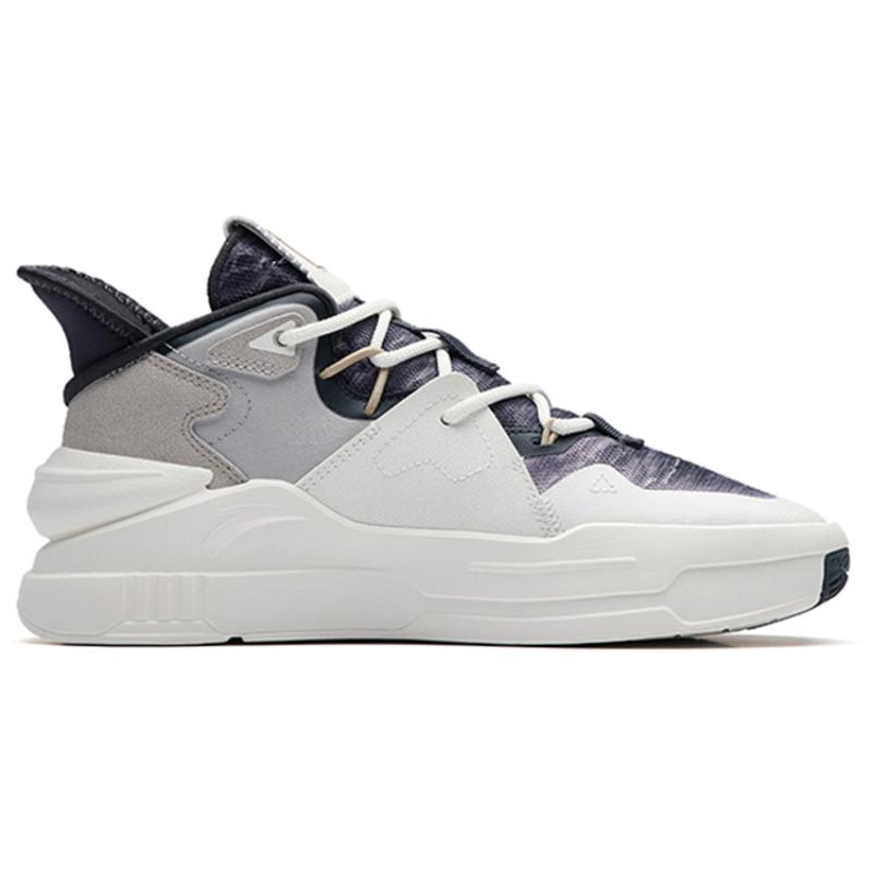 Anta Bastard 4.0 Low-Top Skateboard Shoes Women's Koala Gray Sneakers 122238080-2