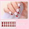 Self-Adhesive Nail Art Sticker DIY Nail Polish Stickers Waterproof Nail Wraps