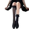 Women's Summer Mid-Calf Lace Lolita White Socks