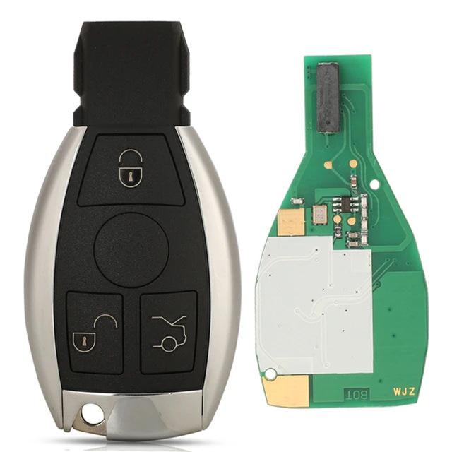 Compatible with Mercedes 2, 3, 4-Button BGA Remote Car Key 433 MHz.