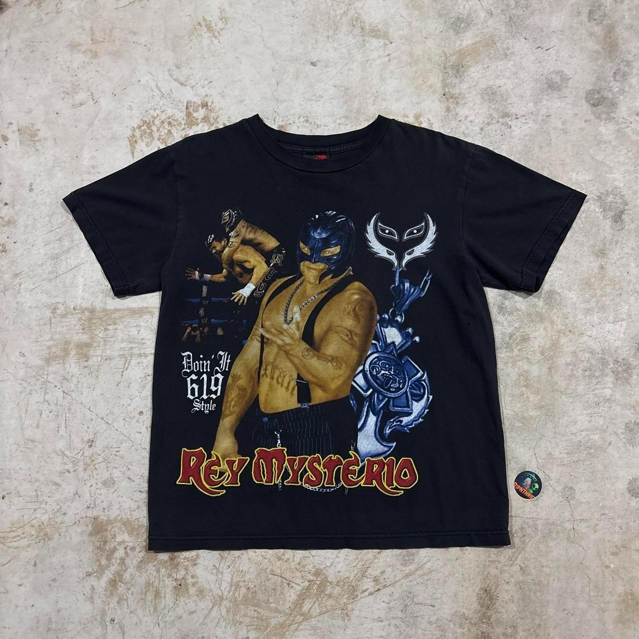 Vintage Y2K boot Rey Mysterio wrestling Size M Unisex T-Shirt M