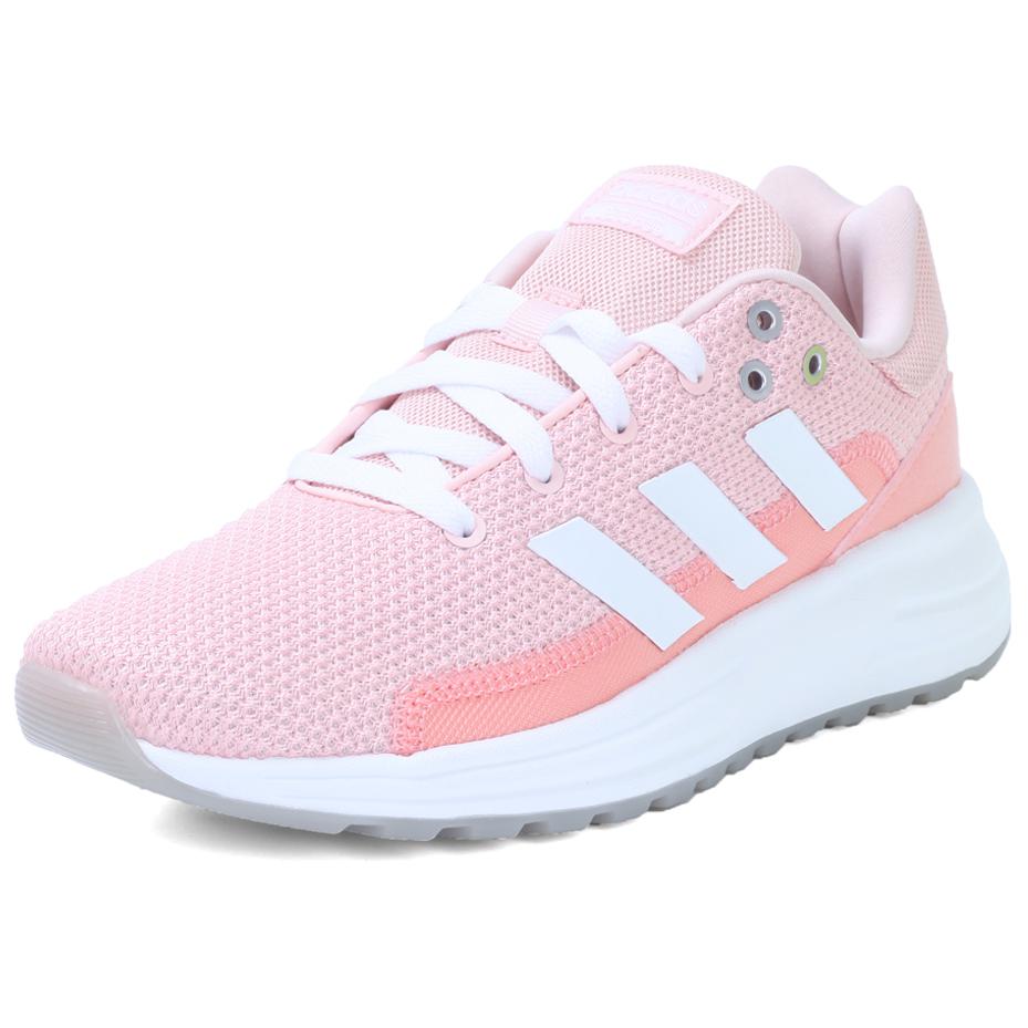 Adidas Neo Slip Resistant Abrasion Resistant Low top Running Shoes Women's Pink CG5898