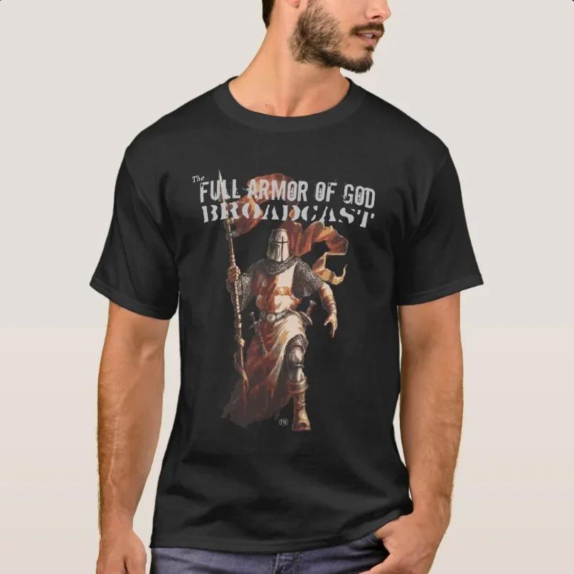 The Full Armor of God Crusader Knights Templar TShirt 100 Cotton ONeck Summer Short Sleeve Casual Mens Tshirt Size S3XL S