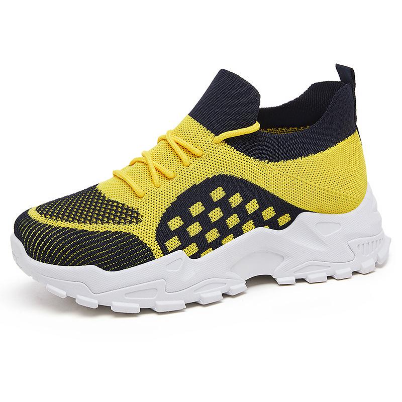 Sneakers Women's New Summer Casual Versatile Single Shoes 2025 Mesh Breathable Running Platform Dad Shoes