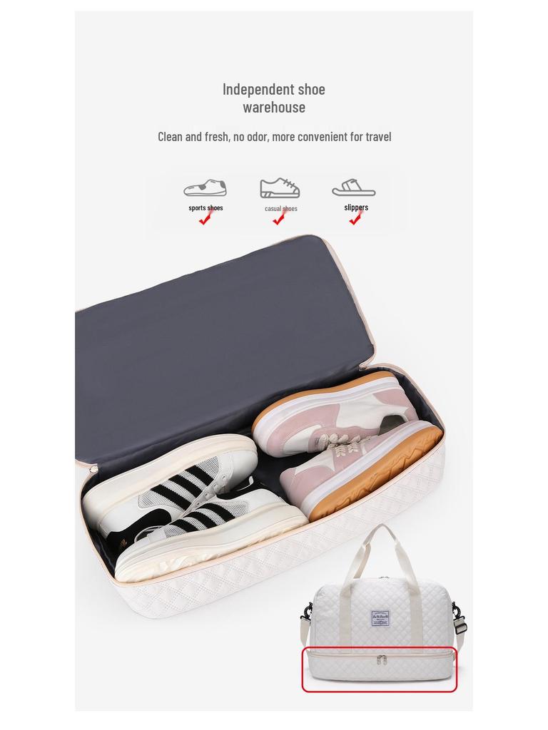 Large Capacity Travel Duffel Bag - Gym, Yoga, Sports, Handbag for Short Trips