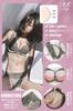 ARSZHORSVS Bra and Panty Super Enhances Bust Beauty Enhances Smooths Says Goodbye to Armpit Corrective Breathable and Underwear Set Beige Set, Push-Up
