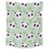 Panda Blanket Blanket Cute Animal Flannel Blanket Air Conditioner Blanket Blanket Office Nap Blanket