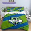 Seattle Bay People logoPattern Bedding,Quilt Set Quilt Cover Pillowcase Home Birthday Gift (1 * Duvet Cover + 2 * Pillowcase, Without Core)