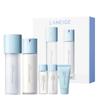 LANEIGE Water Bank Blue Hyaluronic Essence Toner and Emulsion Set for Combination To Dry Skin