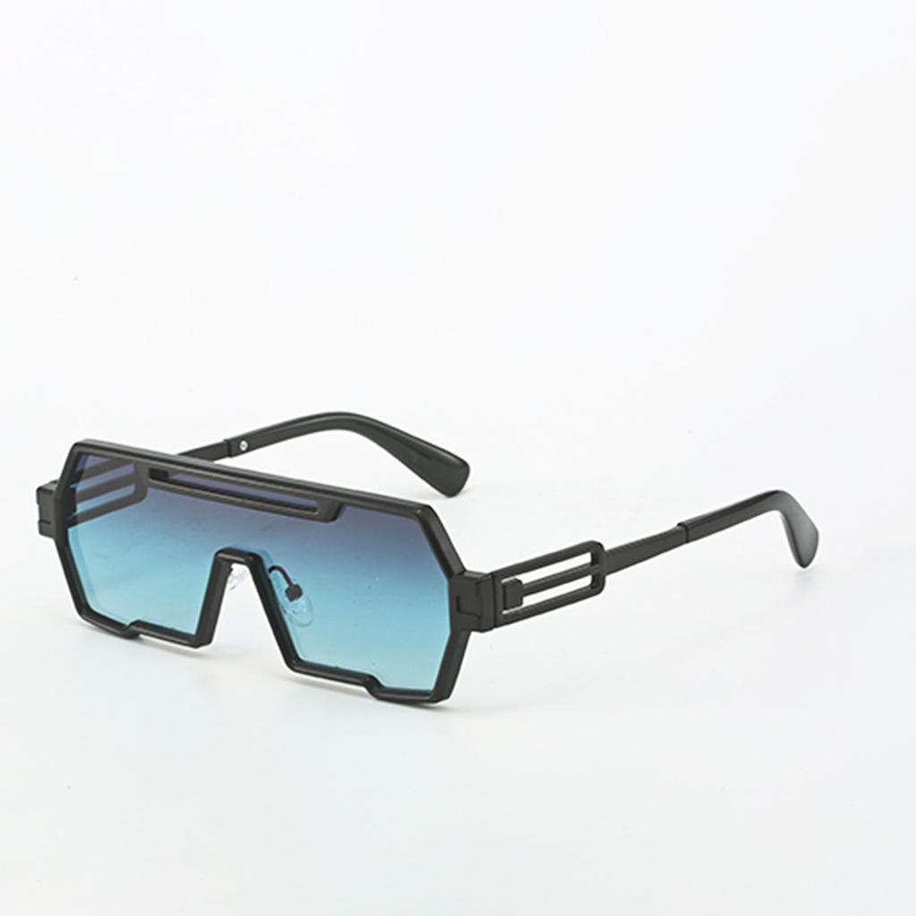 New Fashionable Women Brand Designer Luxury Sunglasses Integrated Split Lens Rectangular Sunglasses Women'S Retro Uv400 Glasses