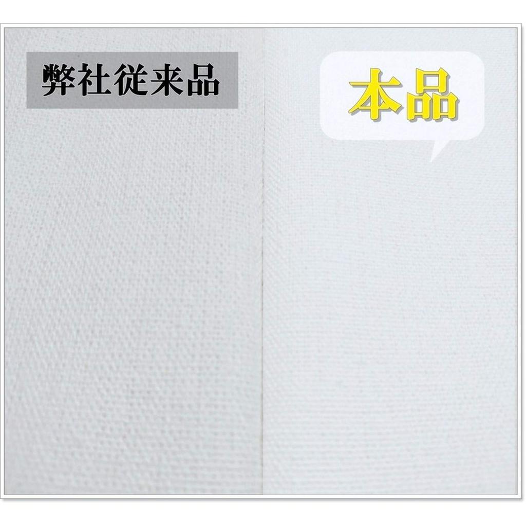 moonfarm Pure White Approximately Wide x for Sewing and Crafts High-Density Cotton-Linen Fabric, 1.5m 1m-5m Long, (2m)