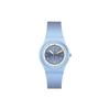 Quartz Movement 30M Water Resistant Watch 34Mm Blue Dial Ceramic Case Silicone Strap Women Watches SO31L100