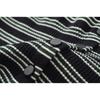 Kaslead New Women clothes Western Style Fashion Simple Stripe Cardigan sweater Leisure Shorts Set