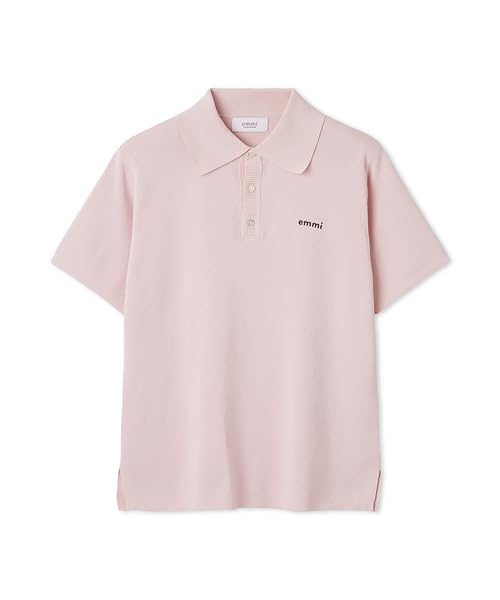 

Топ-поло трикотажный с логотипом Emi 13WNT254051PNKF розовый