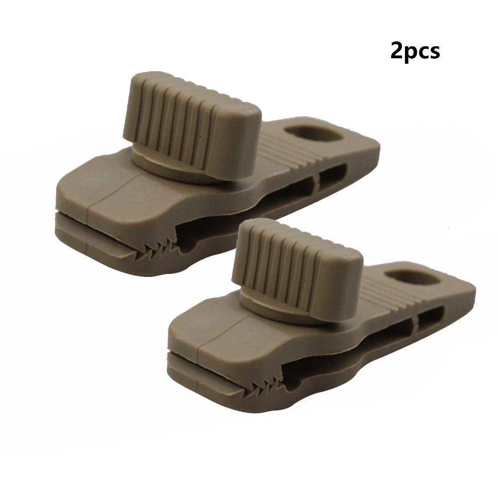 2pcs 2.5*8.5*3cm Camping Tent Clips 4 Colors Rotate Jaw Grip New Tarpaulin Fixing Snaps