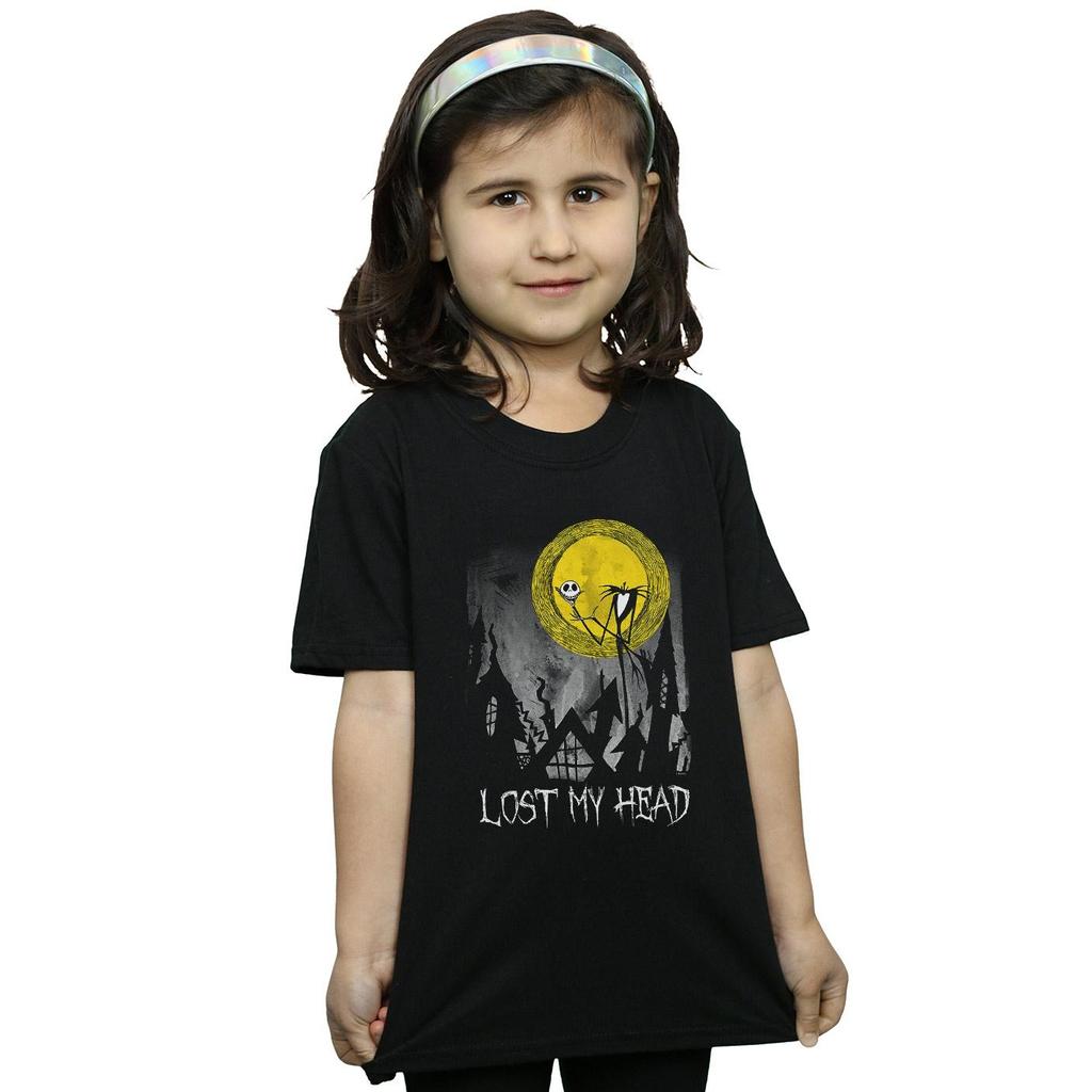 Disney Girls Nightmare Before Christmas Lost My Head Cotton T-Shirt