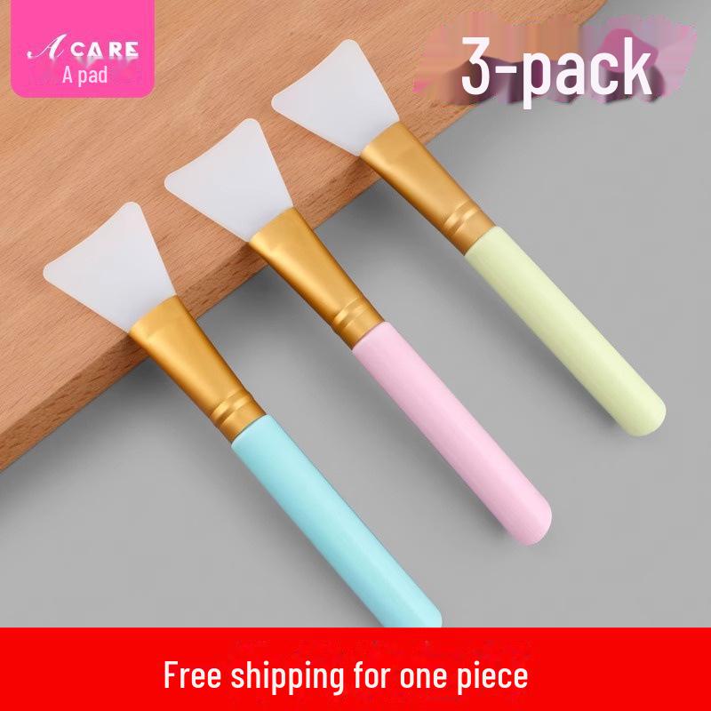 Silikon-Gesichtsmaskenpinsel – tragbar, Rührstab, Wischwerkzeug