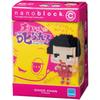 Kawada Nanoblock Charanano Chiko-chan Figure CN-01 Collectible Toy Building Block Set