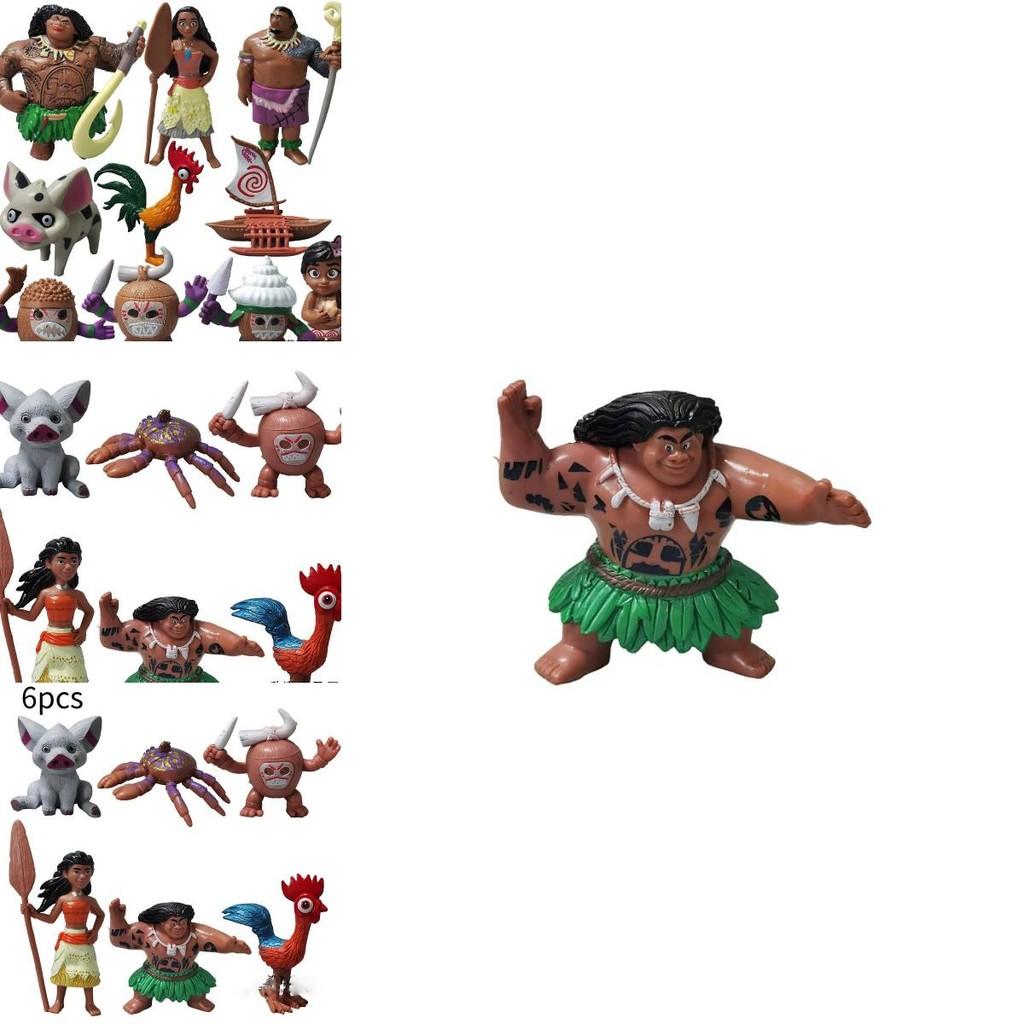 Adorable Moana Princess Collectible Figures Set Ideal For Display And Creative Crafts