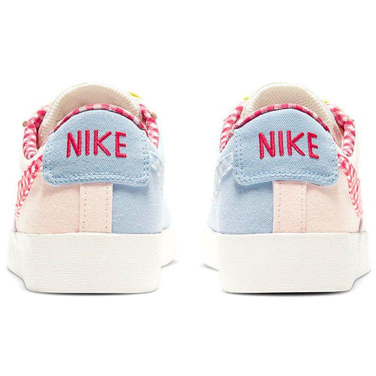 Nike Baskets Blazer Low LX Picnic pour Femmes Orange Orange-Perle Gris Football DJ5055-806