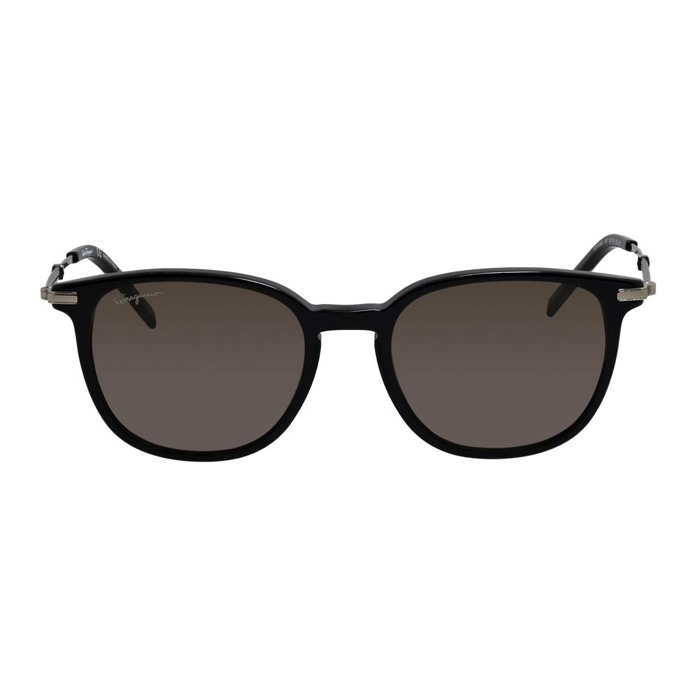 

Salvatore Ferragamo SF 1015S 001 52мм Мужские квадратные солнцезащитные очки черные