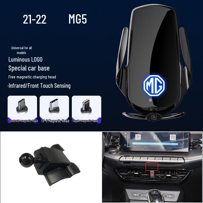 

Magnetic Wireless Car Charger Holder for MG6/MG3/ZS/EZS/HS/One.