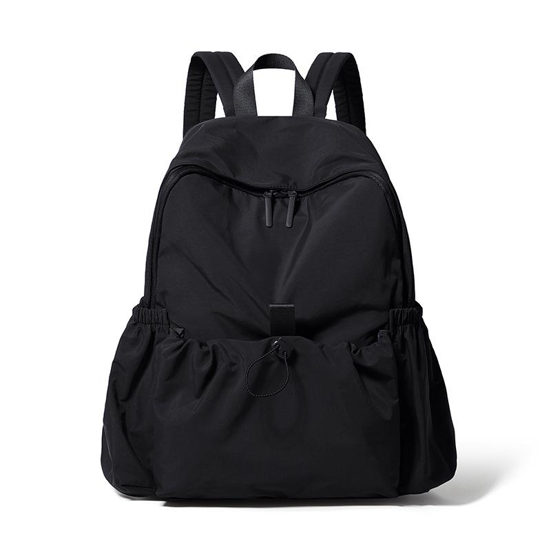 Men Women Backpack Nylon Lightweight Large Capacity Travel Backpack Student Schoolbag