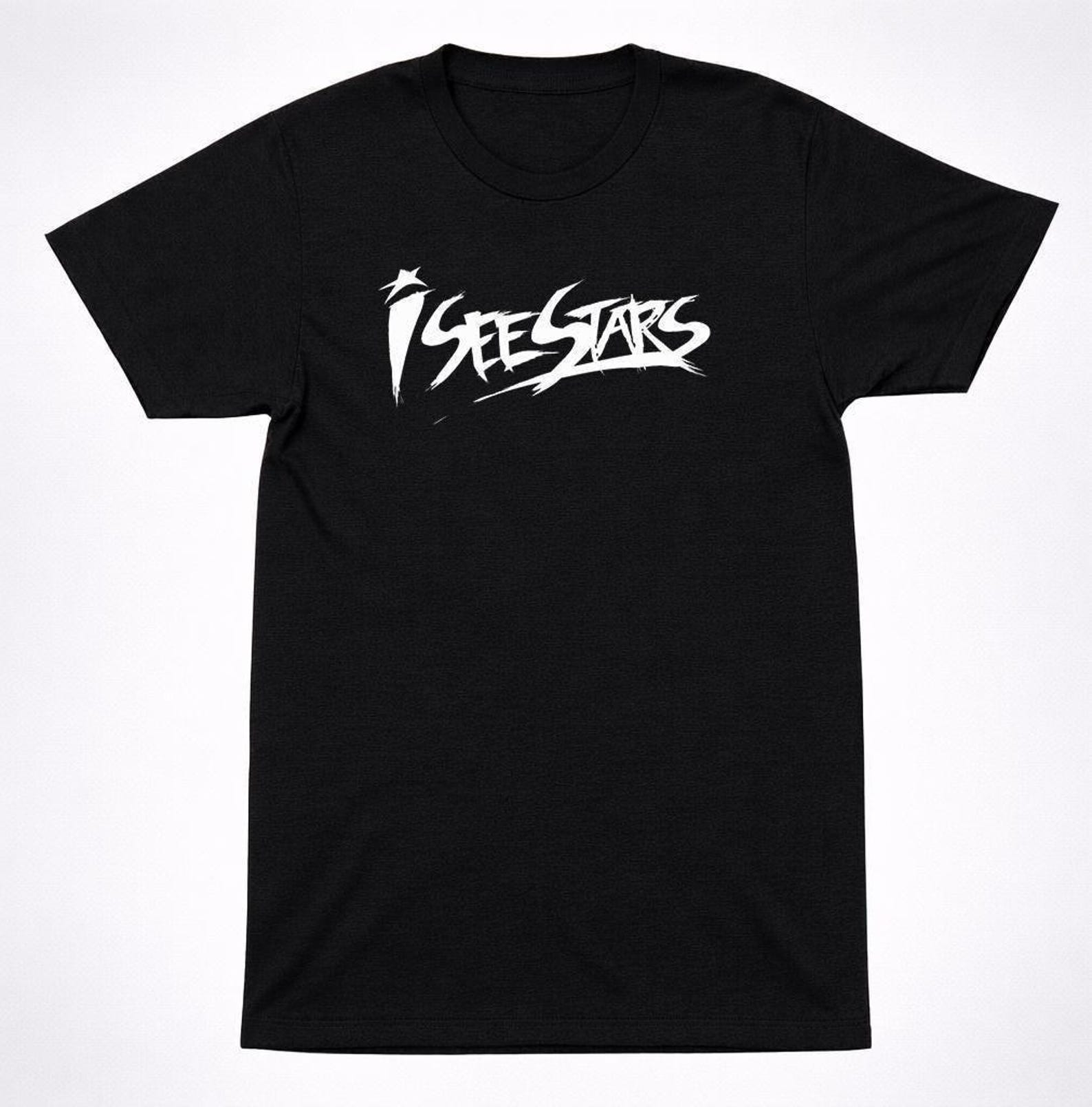 I Killed The Prom Queen Logo T-Shirt Metalcore Band Tee, Neon Synth Nostalgia (Black Cotton, XS-XXL, Scene Era) 2XL