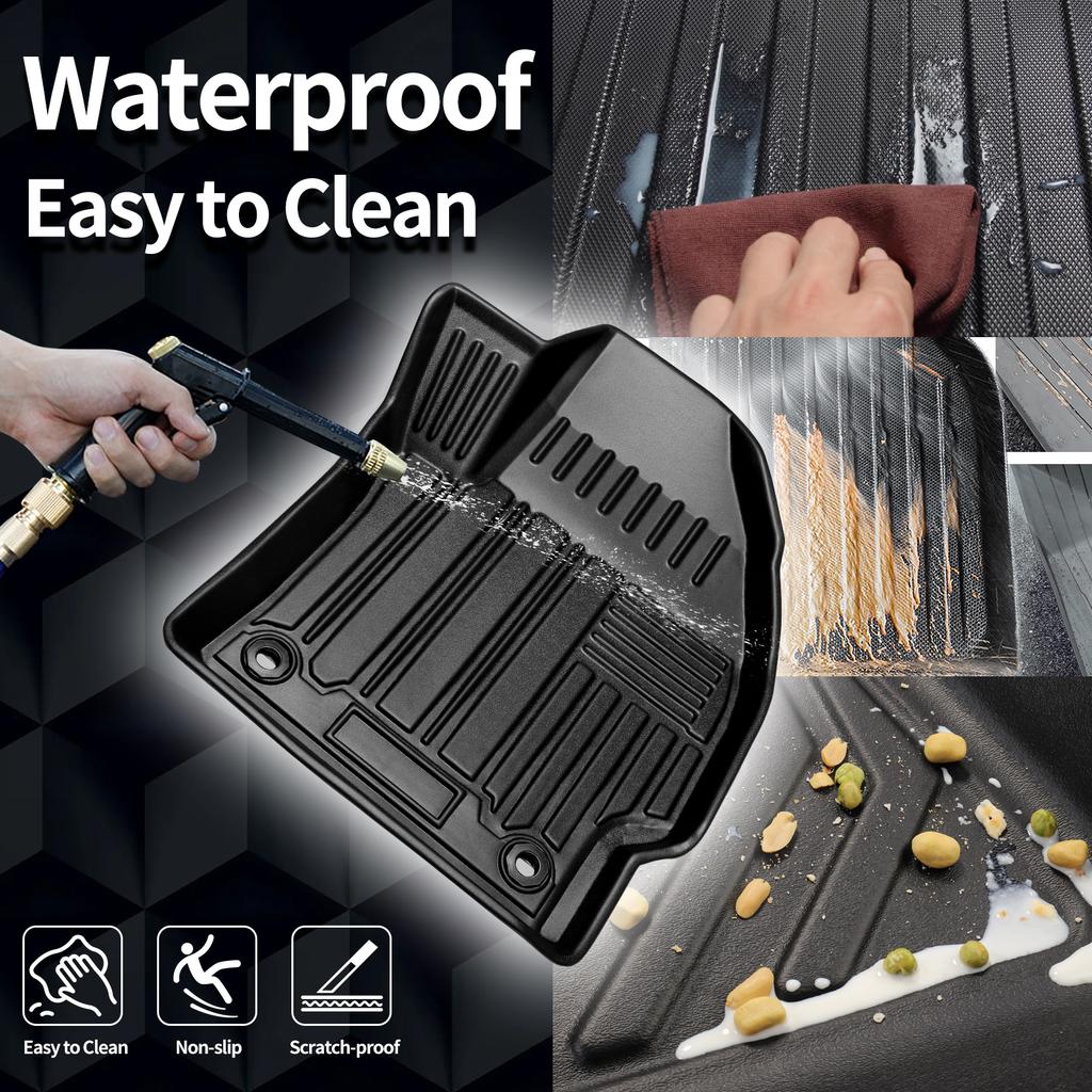 for Jetour T2 Traveller 2025 2025 Custom TPE floor Mats Full Set Eco-Friendly Waterproof All-Weather Floor Liners Accessories