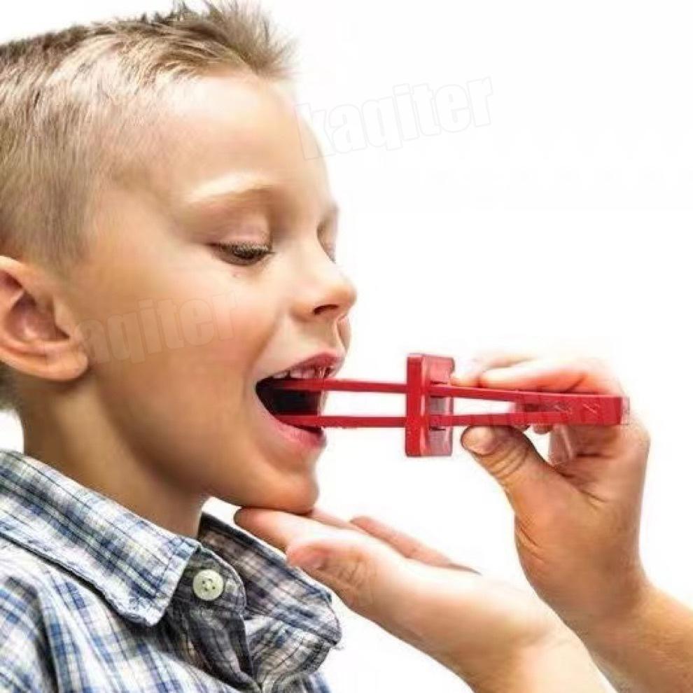 1Pc Child Jaw Trainer Speech Therapy Strength Stability Boost Exercise Aphasia Treatment Recovery Mandibular Thin/Thick