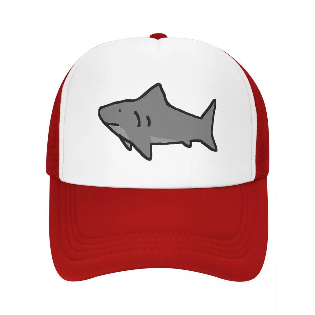 Shark Cap Fashion Casual Mesh Baseball Caps Adjustable Hat Hip Hop Summer Unisex Baseball Hats Polychromatic