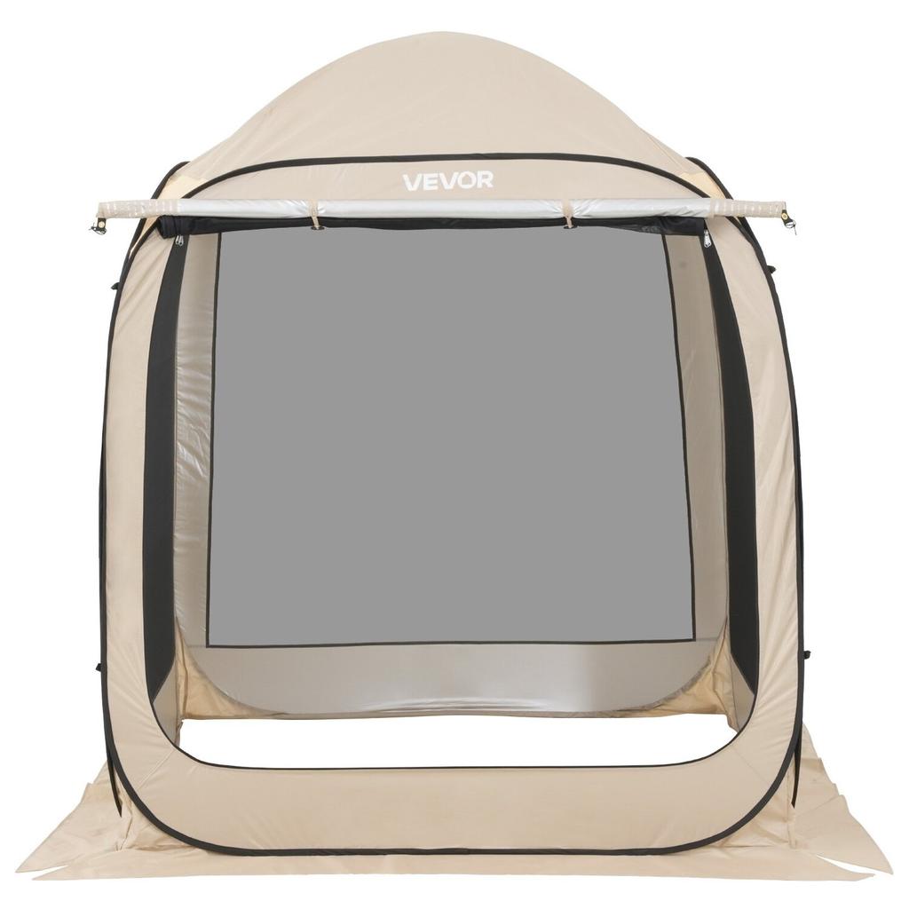 Screen House Tent, 1825 x 1825 x 2200 mm, 4-6 Person Pop Up Screen Tent with Extended Awning, Portable Screened in Canopy with Carry Bag, Netting