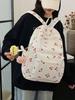 Montbell Corduroy Backpack for Girls: Versatile for Middle School and College Students