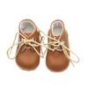 1Pair Mini Pu Leather Boots Heart Bandage Shoes For 1/6 Doll Toy Accessories Handmade Cute Doll Shoes Toys Birthday Gifts