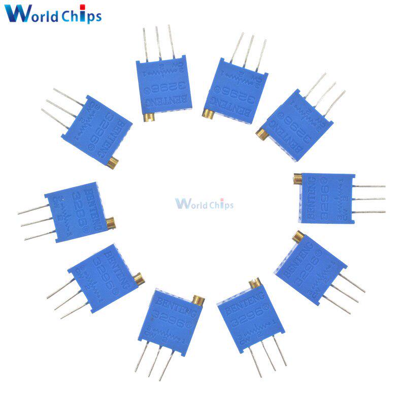 Yanmao Potentiometers Potentiometer 10pcs 3296W 3296 50 100