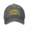 Camel Trophy Unisex Women Baseball Caps  Distressed Denim Caps Hat Vintage Outdoor Workouts Adjustable Headwear
