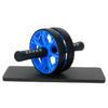 Double Round Abdominal Exercise Wheel, Including Kneeling Pad, Home Fitness Equipment for Core Abdominal Training, for Gift
